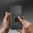 Etui pancerne do Honor 400 Pro 5G, CamShield Slide, czarne