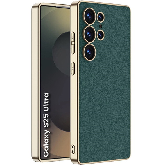 Etui do Samsung Galaxy S25 Ultra, GKK Leather, zielone