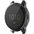 2w1 Etui z Osłoną Silikonową na ekran do Garmin Venu 2 Plus, Przezroczyste