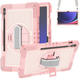 Etui dla dzieci do Samsung Galaxy Tab S9+, Pancerne Ochronne, Różowe