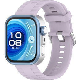 Pasek Silikonowy do Huawei Watch Fit 4 / 4 Pro / 3, Fioletowy