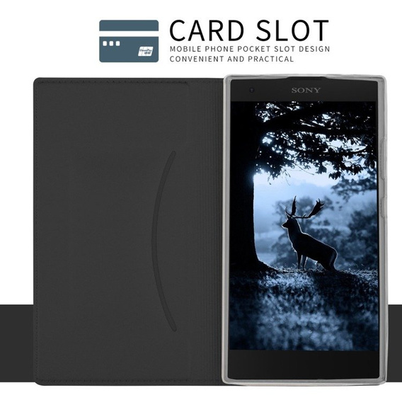 Czarne Etui SkinPro do Sony Xperia L2