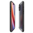 Etui Spigen do iPhone 16, Ultra Hybrid, czarne + Szkło hartowane