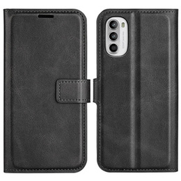 Etui Wallet do Motorola Moto G52 / G82 5G, Protective Cover, Black