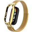 Pasek Bransoleta Milanese do Xiaomi Smart Band 10 / 9 / 8, Złoty