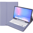 Etui z Klawiaturą Bluetooth do Samsung Galaxy Tab S10 FE+ X620 / X626B - fioletowe
