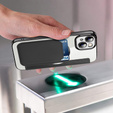 Etui z klapką do iPhone 14, RFID Wallet MagSafe z ochroną aparatu, czarne