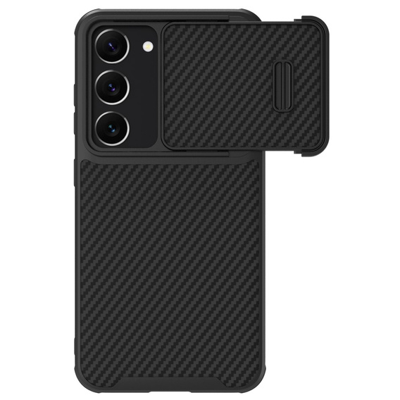 Etui NILLKIN do Samsung Galaxy S23, CamShield Carbon Case, Black