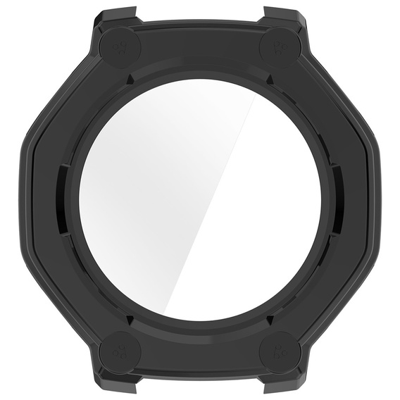 2w1 Etui + Szkło hartowane do Amazfit T-Rex 3 Pro, czarne