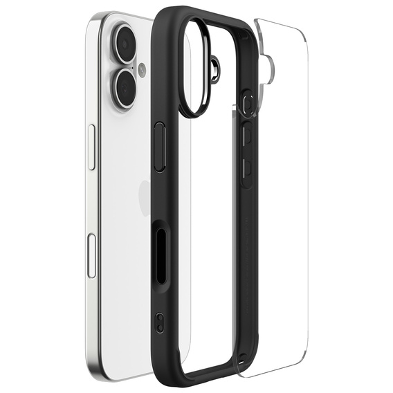 Etui Spigen do iPhone 17, Ultra Hybrid, Matte Black