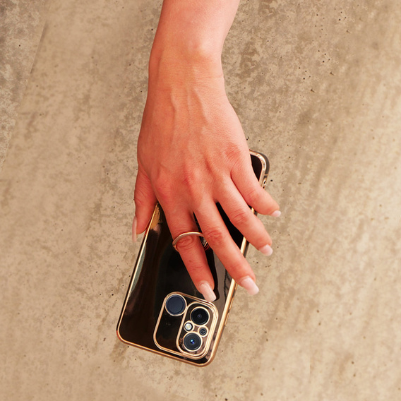 Etui do Xiaomi Redmi 12C, Electro Ring, czarne