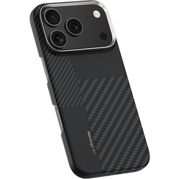 Etui Benks Montage Magnetic Armor Air Kevlar (600D/1500D) z metalową ramką MB70 do iPhone 17 Pro Max – czarny