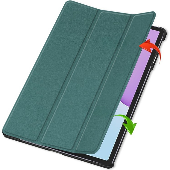 Etui z klapką do Huawei MatePad 11.5 2025, Smartcase, zielone