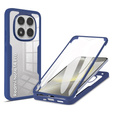 Etui do Xiaomi Redmi Note 14 Pro 5G / 14 Pro+ 5G, Shockproof, z folią, granatowe