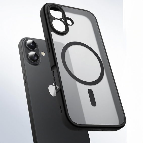 Etui do iPhone 17, Matt Case, do Magsafe, matowe czarne