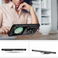 Etui pancerne do Samsung Galaxy Z Flip7 FE / Z Flip6, Nox Case Ring, czarne