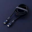 Forever Kabel Ombre USB-C do Lightning, 27W, 1m, czarny