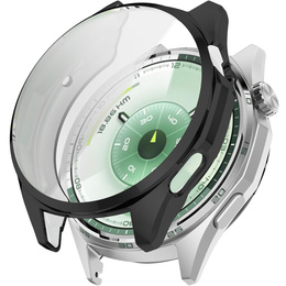 2w1 Etui z Osłoną na ekran do Huawei Watch GT 6 46mm, Czarne
