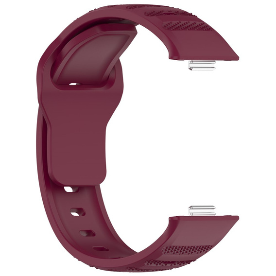 Pasek Silikonowy do Huawei Watch Fit 4 / 4 Pro / 3, Czerwony