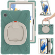 Etui do Samsung Galaxy tab A8 10.5 SM-X200 SM-X205, Pancerne Ochronne, Zielone Białe