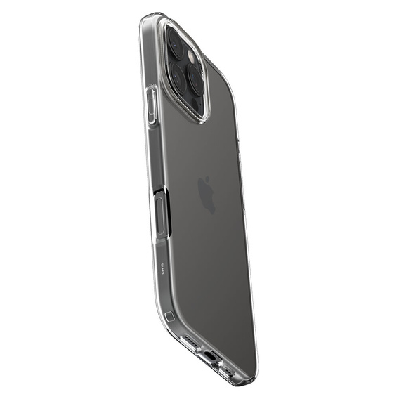 Etui Spigen do iPhone 16 Pro, Liquid Crystal, przezroczyste + Szkło Hartowane 9H