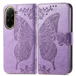 Etui z klapką do Xiaomi Redmi A5, Butterfly, fioletowe