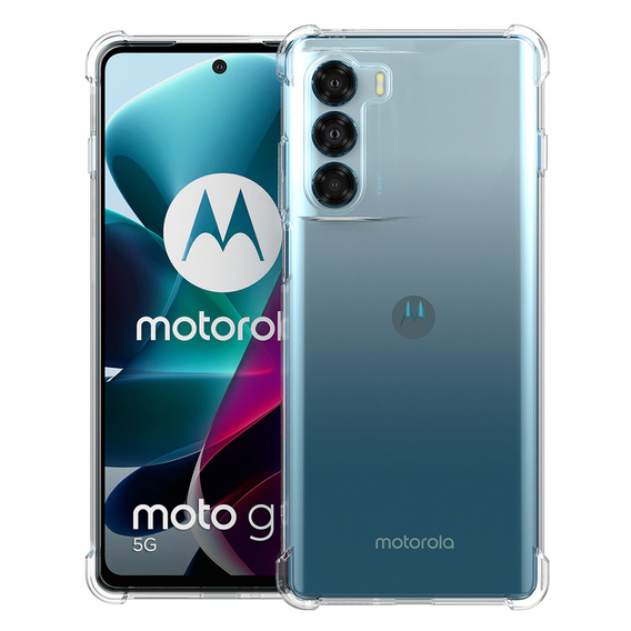 Etui do Motorola Moto G200 5G, Dropproof, Przezroczyste