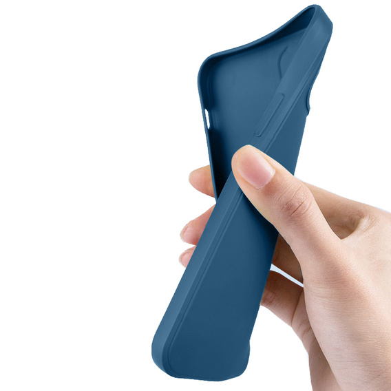 Etui do Xiaomi Redmi Note 14 4G, Silicone Lite, niebieskie