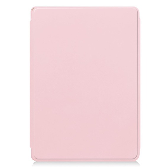 Etui z klawiaturą do Samsung Galaxy Tab S6 Lite 10.4" 2020/2022/2024, Rotary 360° Leather, różowe rose gold