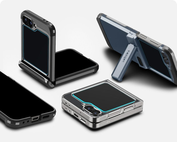 SPIGEN Szkło Hartowane do Samsung Galaxy Z Flip7 FE / Z Flip6 , Glas.TR EZ Fit (2 sztuki)