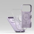 Etui Ringke do iPhone 17 Pro, Silicone MagSafe, Light Purple