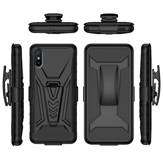 Etui Heavy Duty Hybrid do Xiaomi Redmi 9A, Black