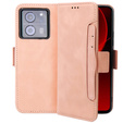 Etui z klapką do Xiaomi 13T / 13T Pro, Card Slot, różowe