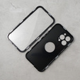 Etui do iPhone 14 Pro, Dual Glass, do Magsafe, czarne