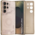 Etui do Samsung Galaxy S25 Ultra, Matte Case z wzorem wnętrza telefonu, tytanowe szare