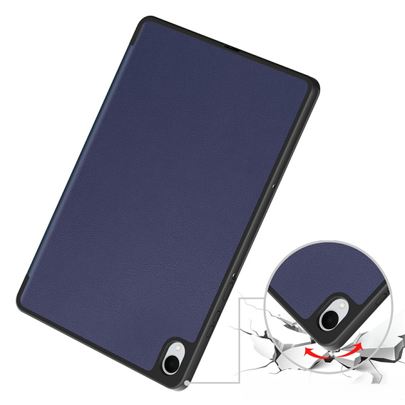 Etui do Samsung Galaxy Tab S11, Smartcase z miejscem na rysik, niebieskie
