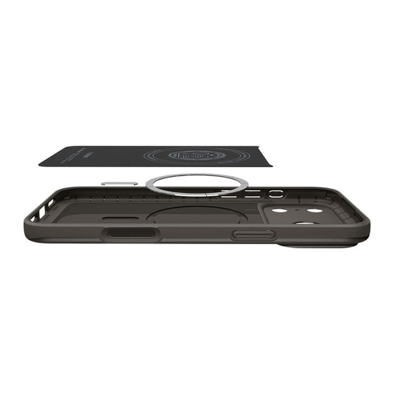 Etui Spigen do iPhone 17 Pro, Thin Fit Mag MagSafe, Gunmetal