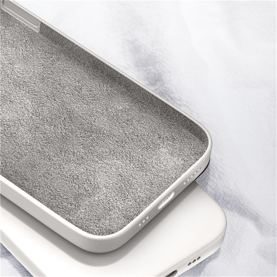 Etui do Samsung Galaxy A36 5G, Silicone Lite, beżowe