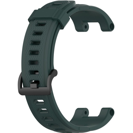 Pasek Silikonowy do Amazfit T-Rex/T-Rex PRO, Ciemny Zielony