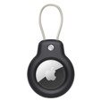 Etui Case do Apple AirTag 2 / 1, z haczykiem, Czarne