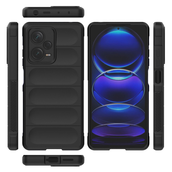 Etui do Xiaomi Redmi Note 12 Pro+ 5G, Gaming Shockproof, czarne