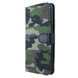 Etui z klapką do Smart Army Samsung Galaxy S8 Plus, Flexi Book, zielone