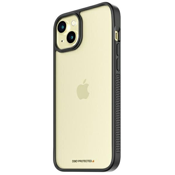 Etui PanzerGlass do iPhone 15 Plus, ClearCase, czarne / przezroczyste