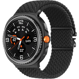 Pasek nylonowy do Samsung Galaxy Watch 8 / 8 Classic, Czarny