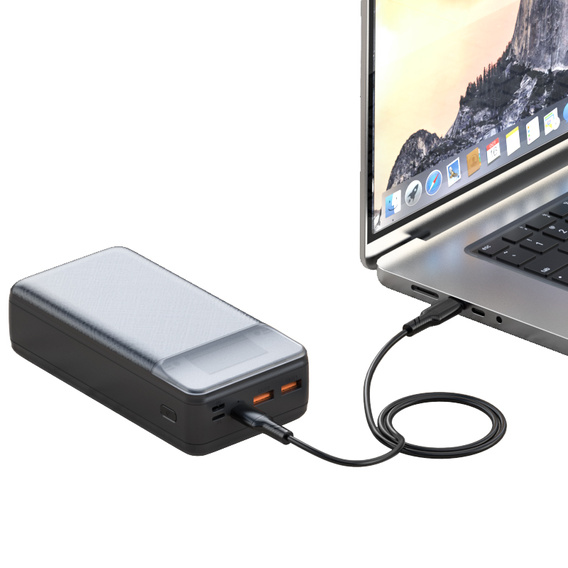 Powerbank XO PR201 30000mAh 65W – czarny