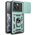 Etui pancerne do Motorola Edge 70, CamShield Slide, zielone