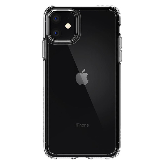 Etui Spigen do iPhone 11, Ultra Hybrid, Crystal Clear, przezroczyste