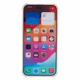Etui silikonowe do iPhone 15 Pro Max, Magnetic, do MagSafe, beżowe