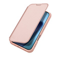 Etui z klapką Dux Ducis do iPhone 17, Skin Pro, różowe