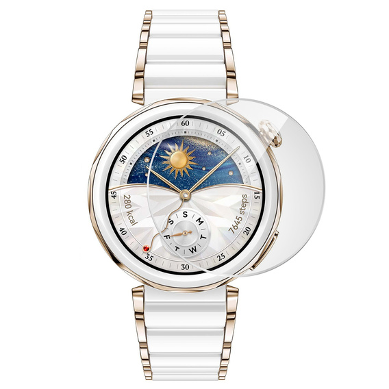 2x Szkło Hartowane ERBORD do Huawei Watch GT 5 Pro 42mm, Szybka